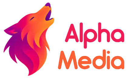 Logo 2 Alpha Media - Agence de communication digitale Lot et Corrèze